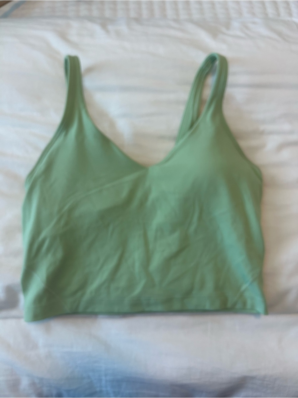 Lululemon align tank light green size 8